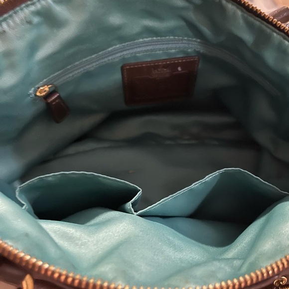 Ladies Brown Coach Bag - Picture 3 of 10